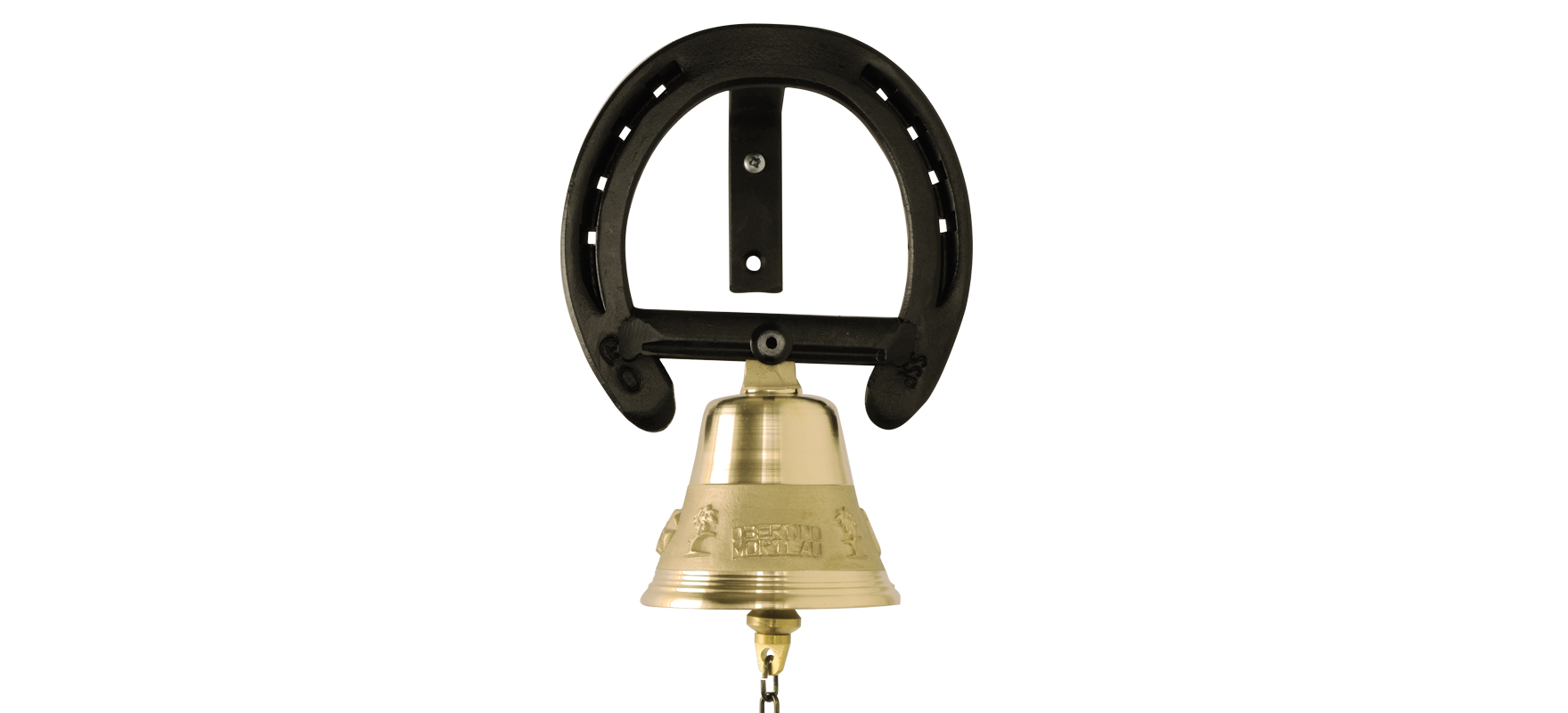 Bell with horseshoe support